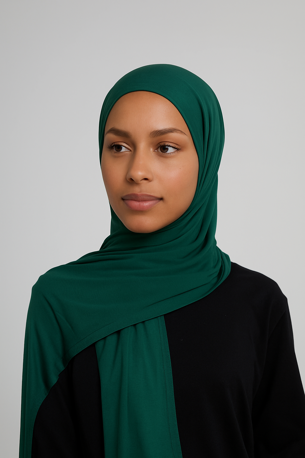 Emerald Cotton Hijab