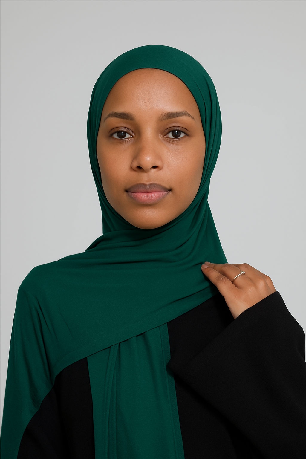 Emerald Cotton Hijab