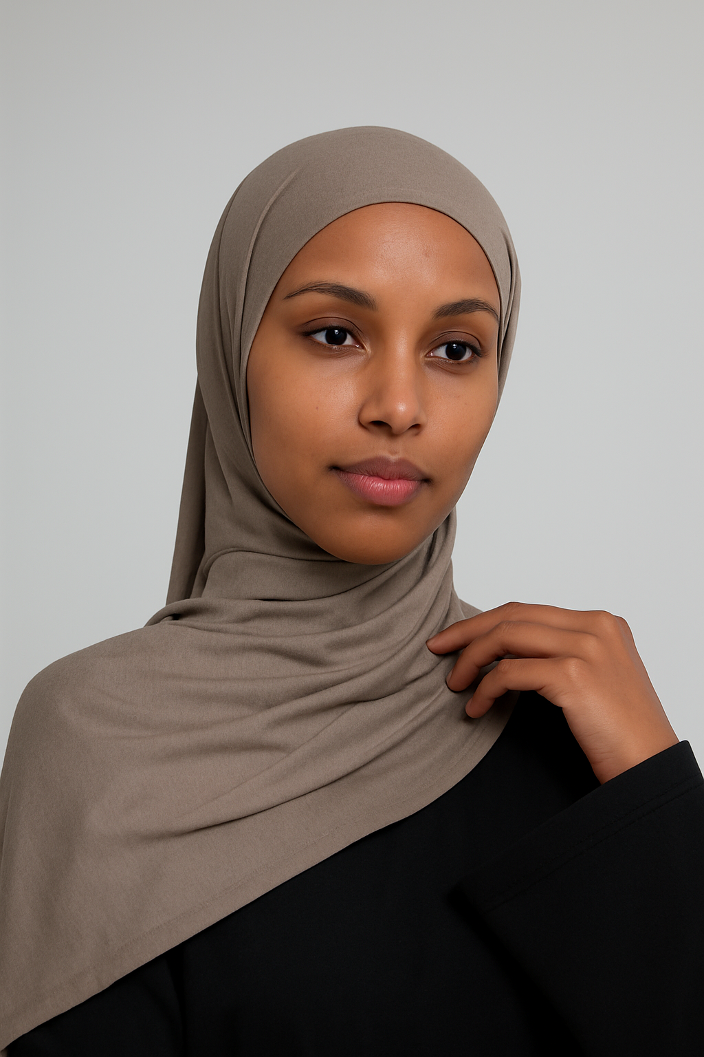 Stone Cotton Hijab