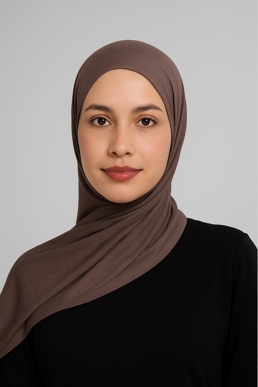 Mocha Cotton Hijab
