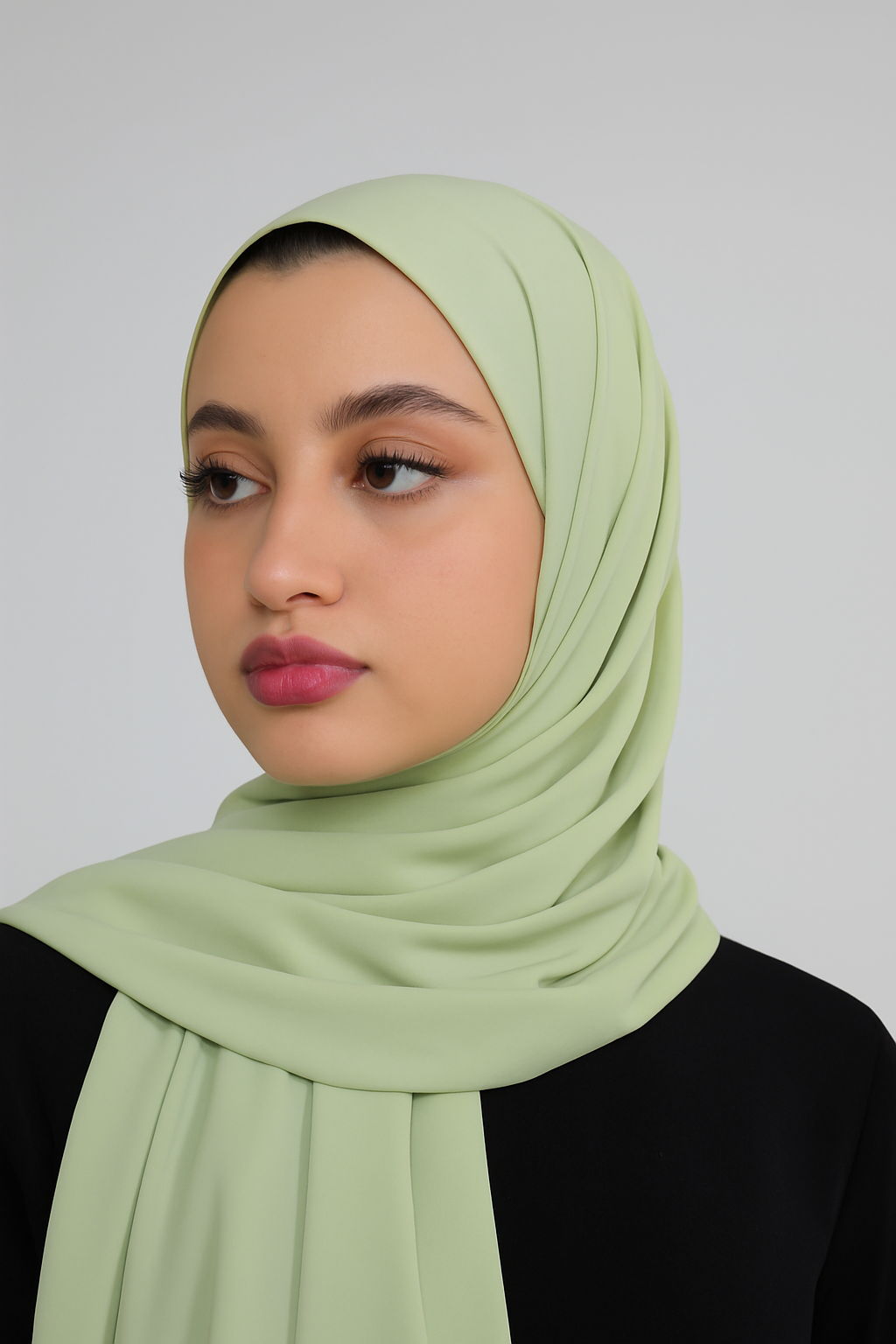 Sage Green Chiffon Hijab